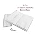 Sealable Wine Bag Clear Wine Bottle Bag – Doggy Wine Bags for Travel Plastic Wine Bags To Go, 50 Pack Wine Travel Pouch