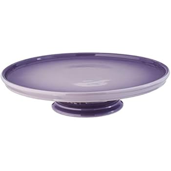 Le Creuset PG8600-23BP Enameled Stoneware Cake Stand, 12