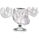 National Lampoon’s Christmas Vacation Griswold Moose Mugs – Holiday Drinkware Set, Movie Collectible Cups, Gag Gift, White Elephant for Adults Kids and Family -2-Pack 4.5 oz acrylic