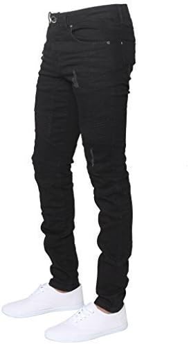 mens skinny black jeans uk