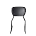 TTX Matte Black Quick Release Sissy Bar Upright Passenger Backrest With Leather Pad for Harley Davidson Softail Deluxe Fat Boy Night Train Springer FLST FXST FXSTB FXSTS FLSTN 2000-2006