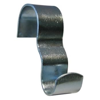 Picture Rail Hooks Silver Finish - 10 Pack - Picture Rail Hangers - Wide Molding Hooks