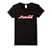 Womens Riverdale New York Glowing Neon Sign Vintage Retro T-Shirt Medium Black