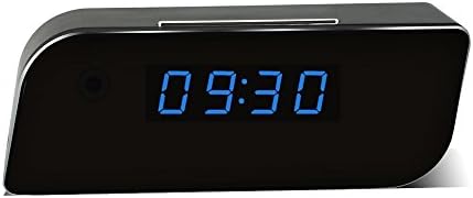 Eyeclub Wi-Fi Hidden Camera Alarm Clock Spy Cam HD Wireless IP Security Surveillance Camera Motion Activated Nanny Camera