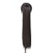 26 Inch Long Ponytail Hair Extension Dark Brown 1 Piece Hairpiece Synthetic Wrap Around Pony Tail Clip in Hair Extensions for Girl Lady Woman (26Inch Wrap Around Ponytail Straight 2#)thumb 3