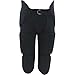 Russell Athletic Boys Integrated 7-Piece Pad Football Pant - Premium Youth Integrated Pants for All-Star Performance DC Black
