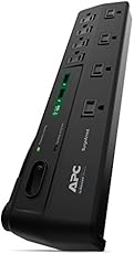 APC 8-Outlet Surge Protector 2630 Joules with USB Charger Ports, SurgeArrest (P8U2)