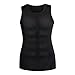Mens Compression Shirt Slimming Body Shaper Vest Workout Tank Tops Abs Abdomen Undershirts