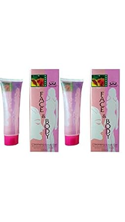 Cybercity Marketing Face & Body Cleansing Scrub Gel (Pack Of 2)