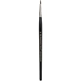 Winsor &amp; Newton Series 7 Kolinsky Sable Brush, Round SH #0 | The World's Finest Watercolor Brush, Kolinsky Sable Hair, Rust-proof, Seamless Nickel Plated Ferrules, Hand-Made in England