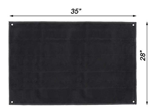 Antrix 35x28" Tactical Morale Patch Panel Patch Display Board Patch Holder Patch Display Poster Frame Military Hook and Loop Backing Wall Patches Board Panel
