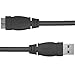 Mediabridge USB 3.0 - Micro-USB to USB Cable (4 Feet) - SuperSpeed A Male to Micro B