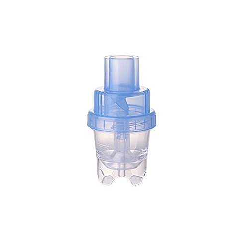 PORAXY Compressor System Cool Mist Inhaler Accessories Kit Oxygen Masks Breathing Mouthpieces for Adults (Blue) - Thumbnail 2
