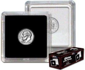 2x2 Coin Snap Holder (Dime) pack of 25
