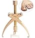Ingrown Pincer Paronychia Toe Nail Straightening Correction Treatment Tool with Wire Brace Clamp 2 Piece Pedicure Set (See Instructions in Product Description)