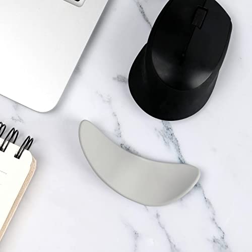 MOSROAD 2 Pieces Gliding Palm Rest, Ergonomic Mouse Wrist Rest, Sliding