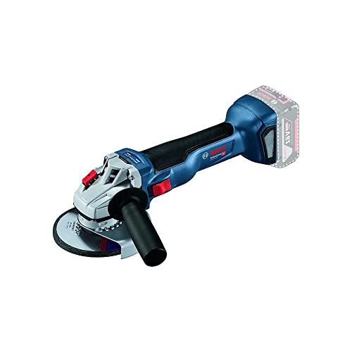 Bosch Professional 18V System Akku Winkelschleifer GWS 18V-10 (Scheiben-Ø: 125mm, inkl. Schnellspannmutter, Schutzhaube, Aufnahmeflansch, ohne Akku/ Ladegeraet)