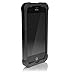 Ballistic Tough Jacket Case for Apple iPhone SE/5S/5 - Retail Packaging - Black