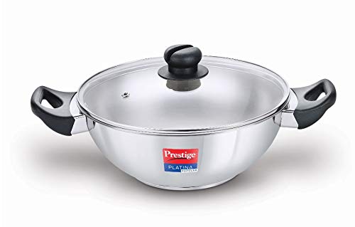 Prestige SS Platina Popular Kadai, 260 mm