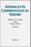 Advances in Criminological Theory, , 0887381820