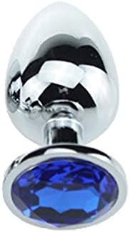 Super Quality Stainless Steel Plug Anales Shaped 3D Diamond Jewelry Men