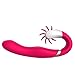 2 in 1 Licking and Shaking Mini GC Female 12 Frequency Relax Tool Oral Tongue 600 Times Per Minutes Stimulation Vibrator for Woman