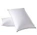 Royal Hotel Bedding Down Pillow - 500 Thread Count 100% Cotton, Down, Standard/Queen Size, Firm, Set of 2