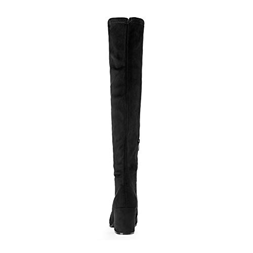 DREAM-PAIRS-Womens-Thigh-High-Boots-Over-The-Knee-Stretch-Block-Heel-Fashion-Long-Boots