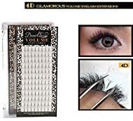 Demi Queen 4D Premade Fans Russian Individual Volumes Rapid Cluster Lash Extensions Thickness 0.07mm C Curl (14mm)