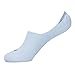 EnerWear 7P Pack Men's Cotton Seamless Invisible Socks (10-13, White)