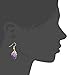 Chakra Gold Earrings Irregular Raw Amethyst Dangle Earrings Natural Stone Drop Earring Gemstones Jewelry for Valentines