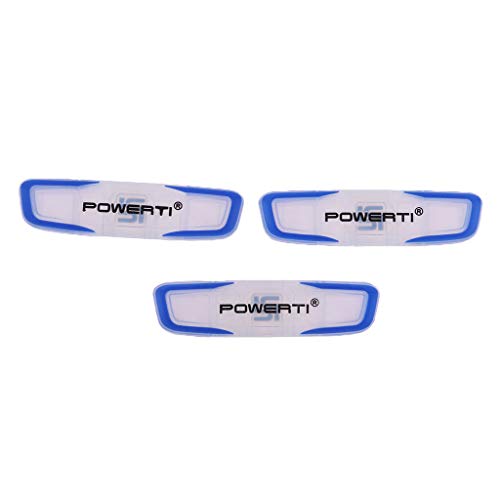 image for Prettyia 3 Pack of Premium Silicone Tennis Racquet Vibration Dampener 