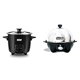 Dash DRCM200BK Mini Rice Cooker Steamer with