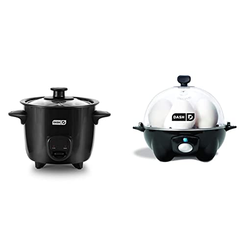 Dash DRCM200BK Mini Rice Cooker Steamer with