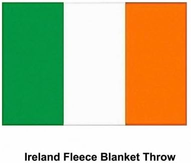 Eire Ireland Flag Fleece Blanket Throw