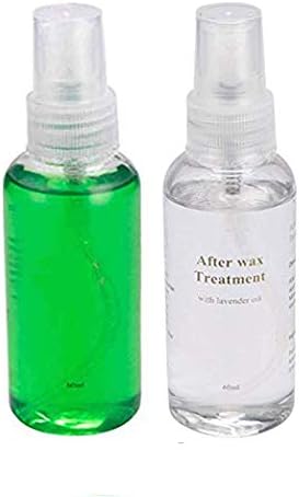 2PCS Smooth Body Hair Removal Spray 60ml Pre & After Wax Treatment Spray