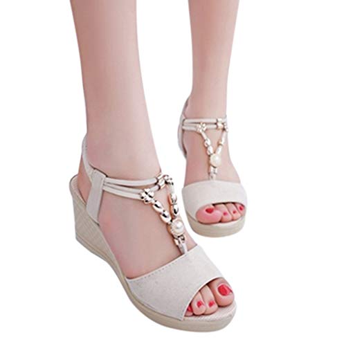 1 Caopixx+Strappy+Leather+Platform+Sandals