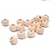 BronaGrand 200pcs 6mm Natural Color Round Ball Wood Spacer Beads Jewelry Findings Charms