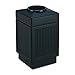 Safco Canmeleon Trash Can, 38 Gallons, Indoor and Outdoor Use, Open Top, Durable & Weather-Resistant Commercial Garbage Can, Black