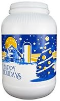 Gourmet Popcorn Flavor Saver Canister - Happy Holidays - Cinnamon Blast