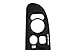 Plug&Play Window Switch Bezel Compatible with Dodge Ram 1500 2500 3500 Switch Panel Accessories with Tool, Black 5HZ71XDVAE, 5HZ71XDVAD, 5HZ71XDHAE, 5HZ71XDHAD & 5HZ71WL5AE
