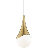 Mitzi H375701S-AGB Ariana Pendant, Brass