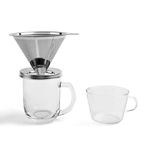 5 Jarware+82665+Stainless+Wide+Mouth+Metallic