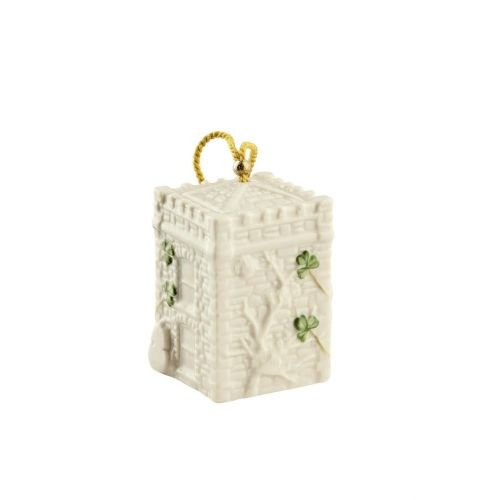 Belleek 28th Annual Castle Caldwell Gate Porcelain China Irish Ornament