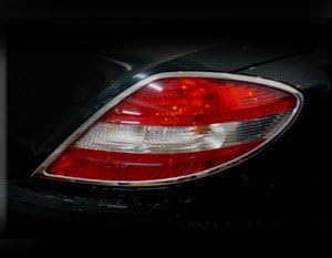 Chrome Tail Light Trim Surround for MGC Collection Mercedes SLK 2005-2011