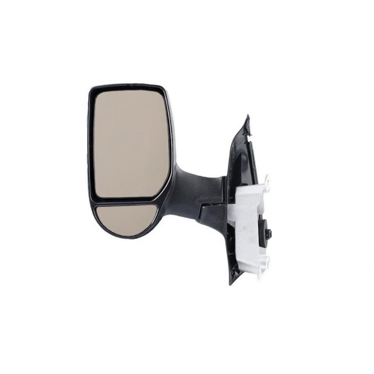 Bison TRA348 Door Mirror Manual Short Arm Twin Glass Type & Black Cover Passenger Side Lh/Ns