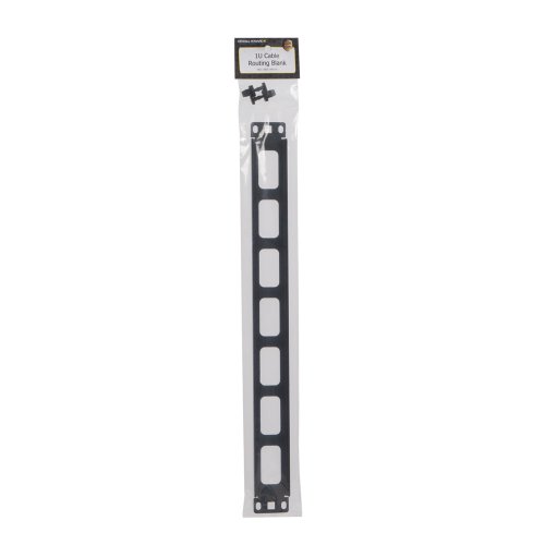 Kendall Howard Cable Routing Blank - Rack cable management panel - 1U - 19" 1902-1-001-01A