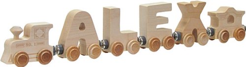 Clear Finish 4 Letter name, Engine, Caboose