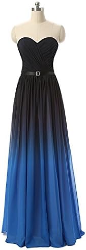 JB 2016 Long Ombre Prom Dress Sweetheart Evening Gown JB081Style1-US10