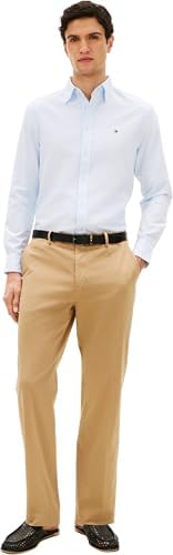 Flex Dobby SF Mw0Mw29970 - Camisa para Hombre, Color Azul, Talla L